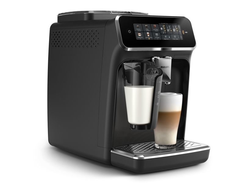Philips 3300 series EP3341 - automatic coffee machine with milk frother - 15 bar - glossy black