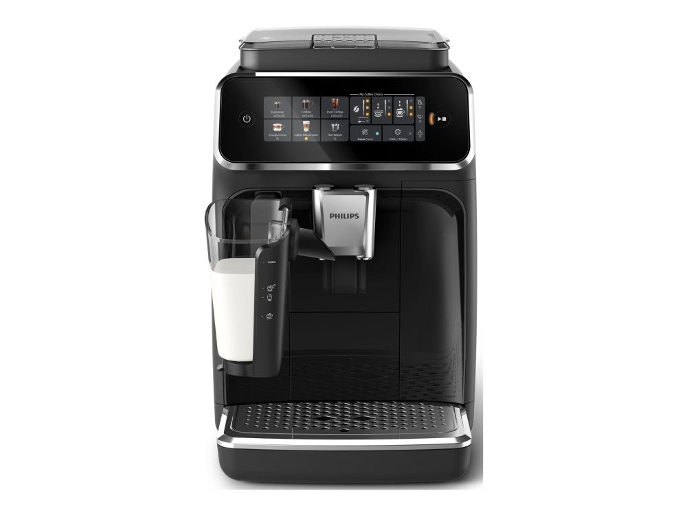 Philips 3300 series EP3341 - automatic coffee machine with milk frother - 15 bar - glossy black