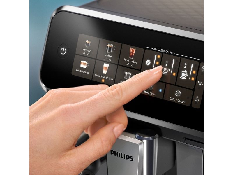 Philips 3300 series EP3341 - automatic coffee machine with milk frother - 15 bar - glossy black