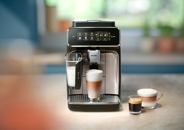 Philips 3300 series EP3341 - automatic coffee machine with milk frother - 15 bar - glossy black