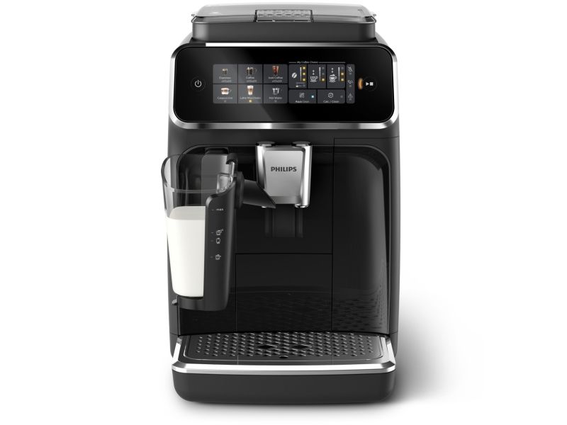 Philips 3300 series EP3341 - automatic coffee machine with milk frother - 15 bar - glossy black