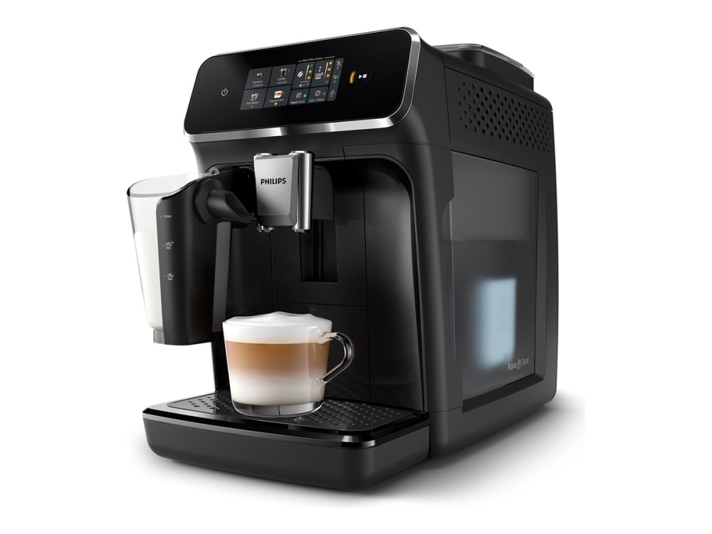 Philips Series 2300 EP2331 - automatic coffee machine with cappuccinatore - 15 bar - lacquered piano black billede 1