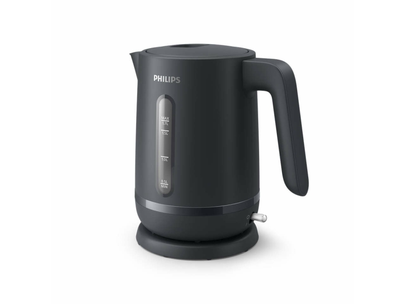Philips 1000 series Essentials Collection HD9314/90 Elkedel, 1,7 L, 2020 W, Sort, Plast, Vandmåler, Ledningsfri