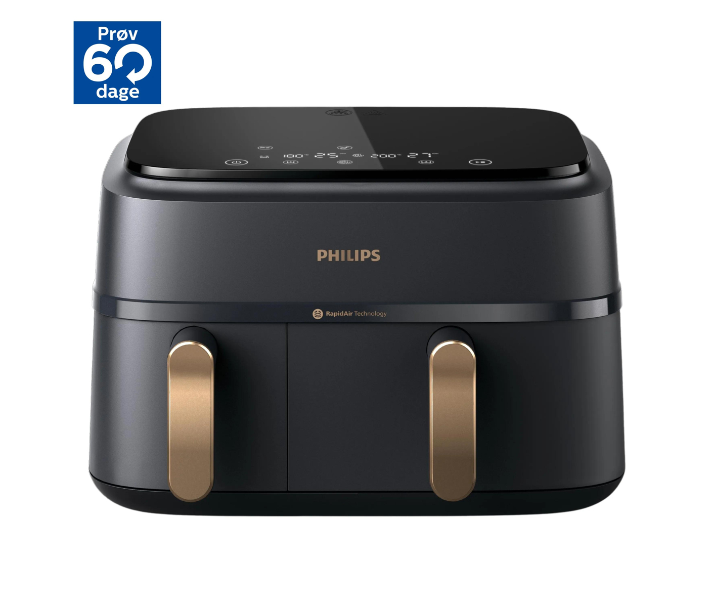 Philips 3000 Series Dual Basket NA352/00 airfryer billede 5
