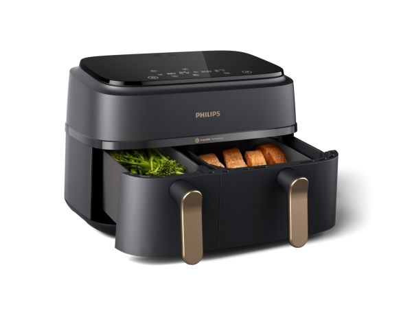 Philips Series 3000 NA352 - Dobbelt varmluftssteger - 9 liter - 2.75 kW