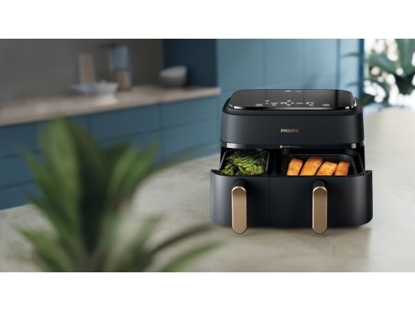 Philips Series 3000 NA352 - Dobbelt varmluftssteger - 9 liter - 2.75 kW