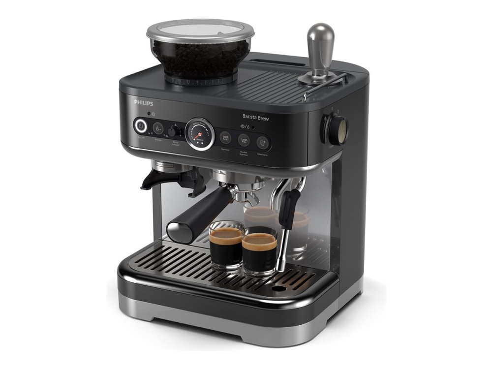 Philips Barista Brew PSA3218 - coffee machine with cappuccinatore - 15 bar - black