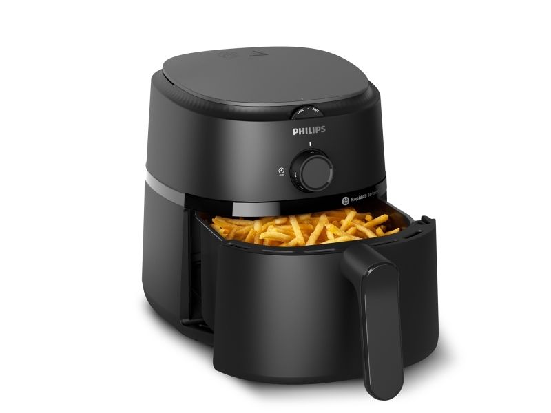 Philips 1000 series NA110/00, Varmluftsteger, 3,2 L, 0,4 kg, Rapid Air, 80 °C, 200 °C billede 3