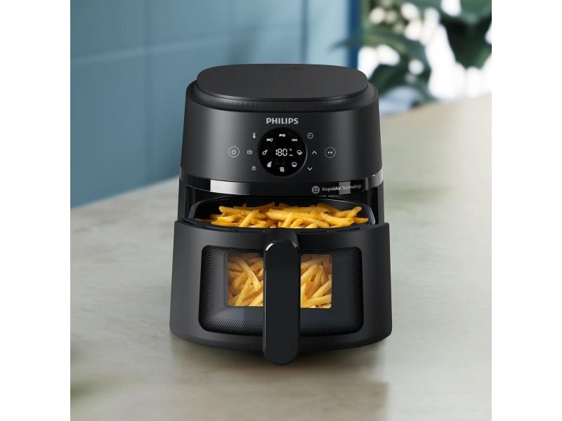 Philips 2000 series NA210/00, Varmluftsteger, 3,2 L, 0,4 kg, Rapid Air, 60 °C, 200 °C