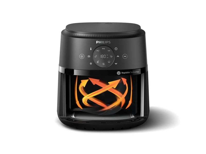 Philips 2000 series NA210/00, Varmluftsteger, 3,2 L, 0,4 kg, Rapid Air, 60 °C, 200 °C