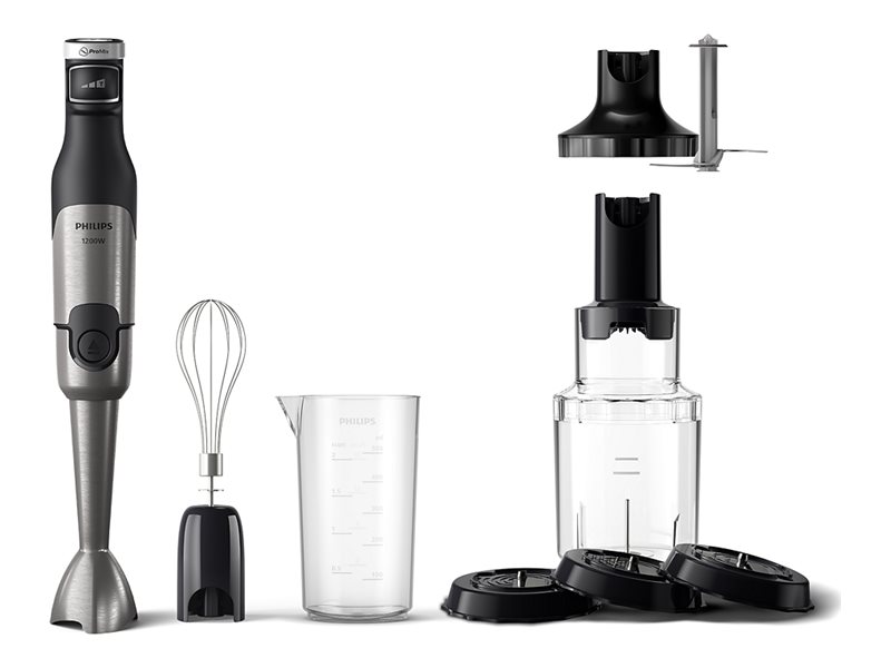 Philips Stavblender Series 5000 HR2684 - hand blender - black - 1200 W billede 1