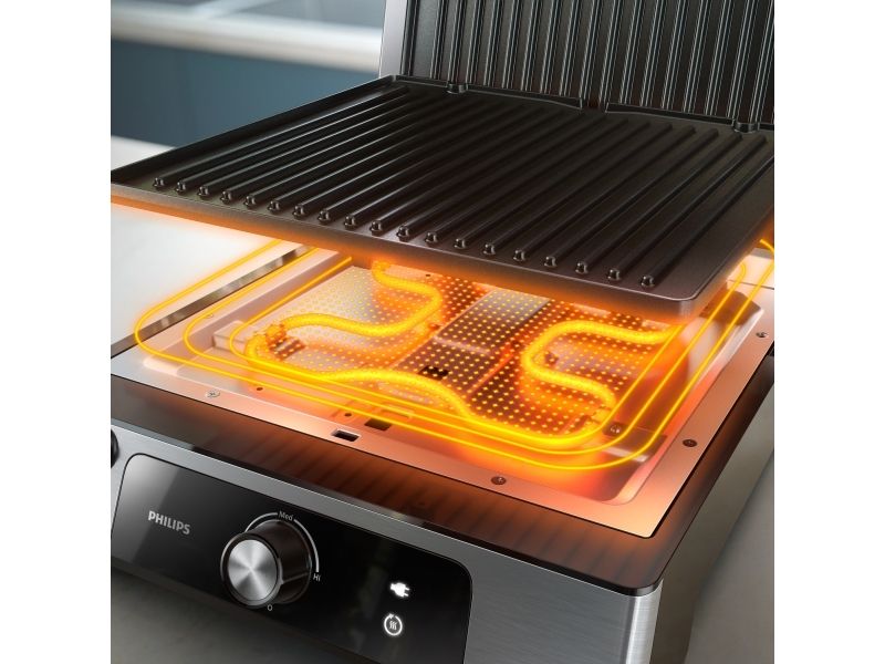 Philips 5000 series HD6301 - grill - black