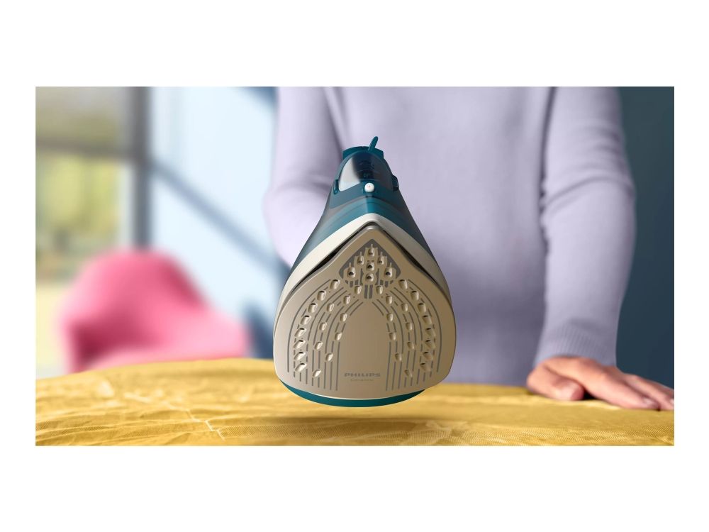 Philips 2000 series DST2030 - Dampstrygejern med automatisk afbrydelse - såleplade: keramik - 2000 W - dyb benzin billede 3