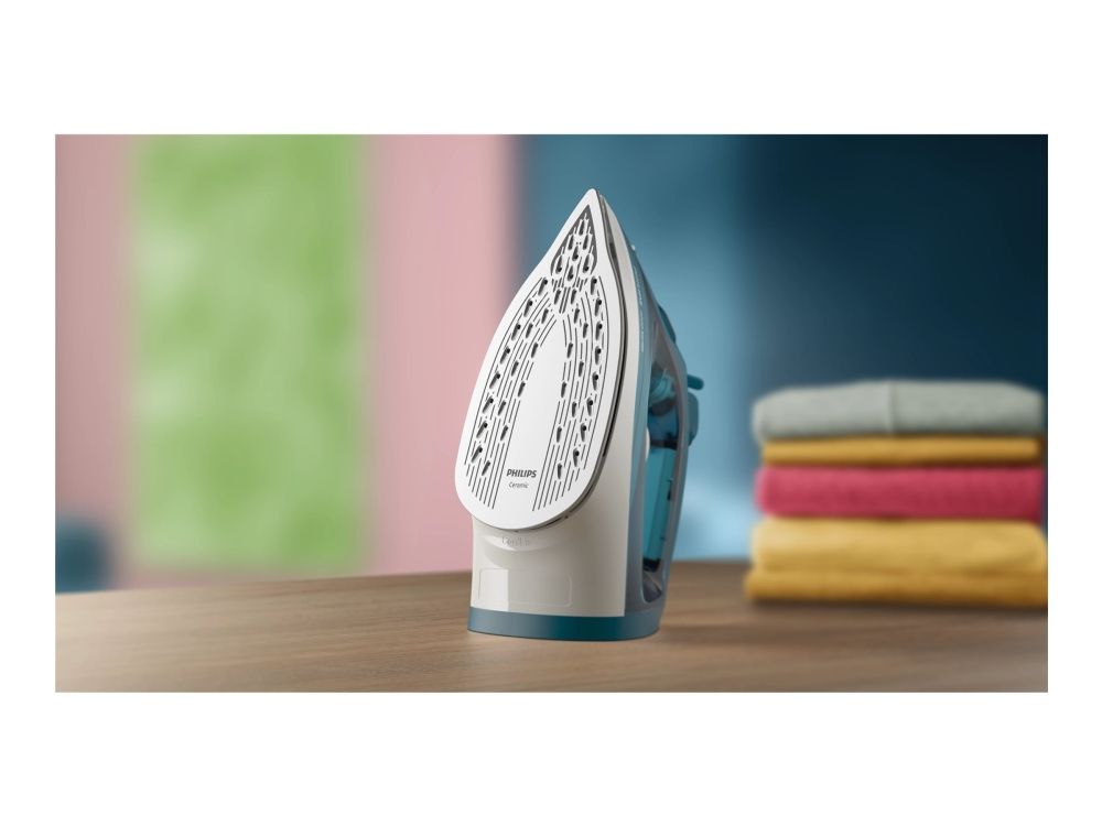 Philips 2000 series DST2030 - Dampstrygejern med automatisk afbrydelse - såleplade: keramik - 2000 W - dyb benzin billede 4