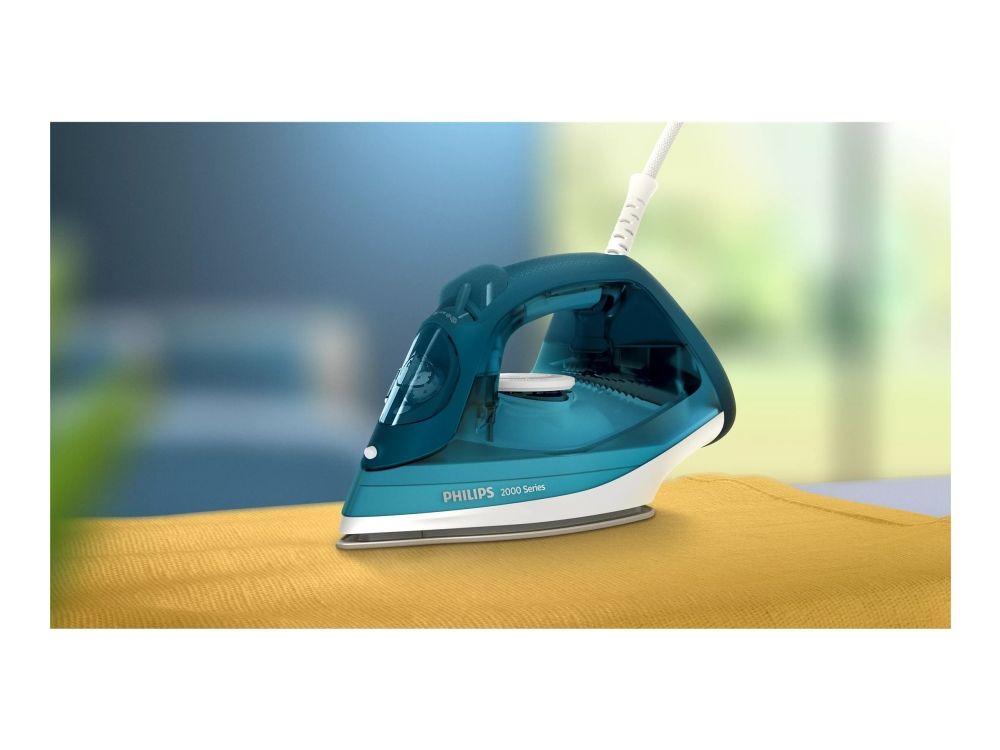 Philips 2000 series DST2030 - Dampstrygejern med automatisk afbrydelse - såleplade: keramik - 2000 W - dyb benzin billede 2