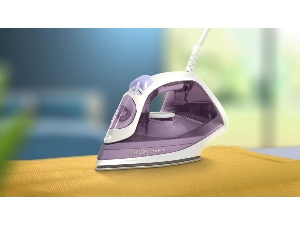 Philips 2000 series DST2020/30, Dampstrygejern, Keramisk strygesål, 1,9 m, 110 g/min, 25 g/min, 0,25 L billede 2