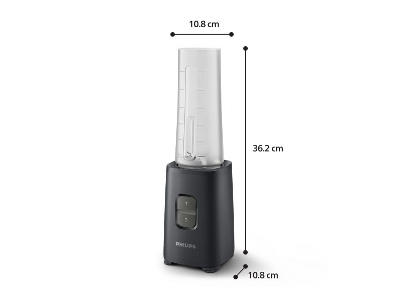 Philips 1000 Series Blender, Bordplade blender, Impulsfunktion, Knusning af is, 0,85 m, 350 W billede 2