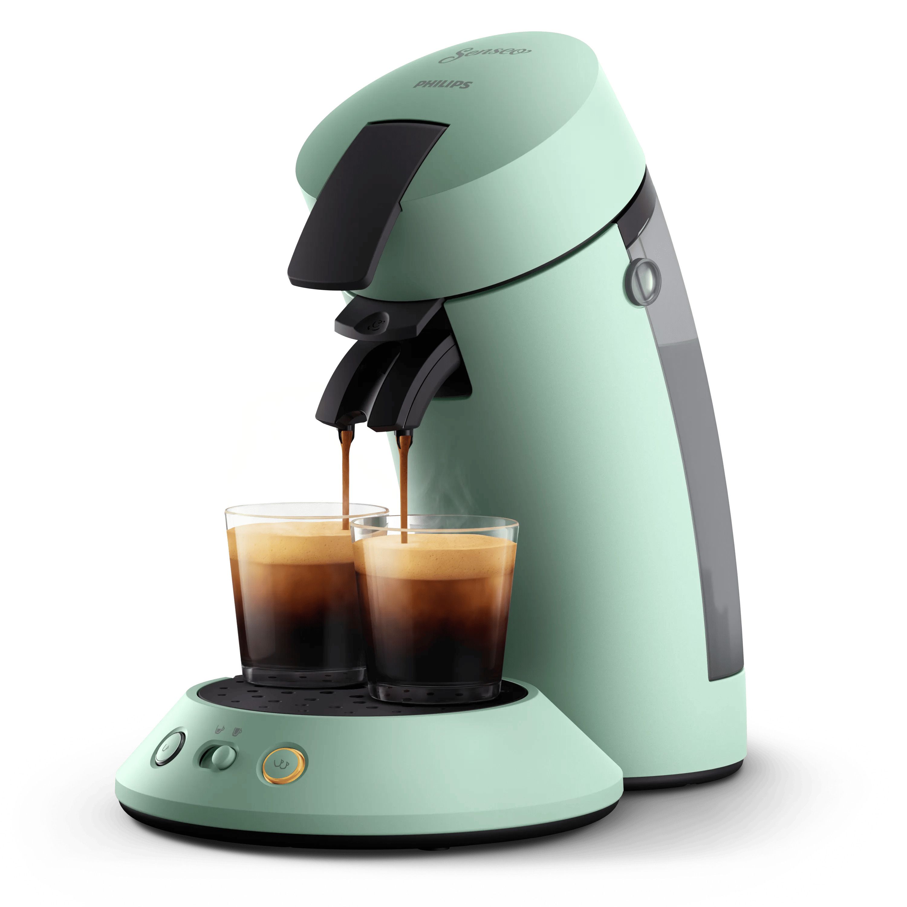 Senseo CSA210/80, Pude kaffemaskine, 0,7 L, Kaffekapsel, Grøn billede 1