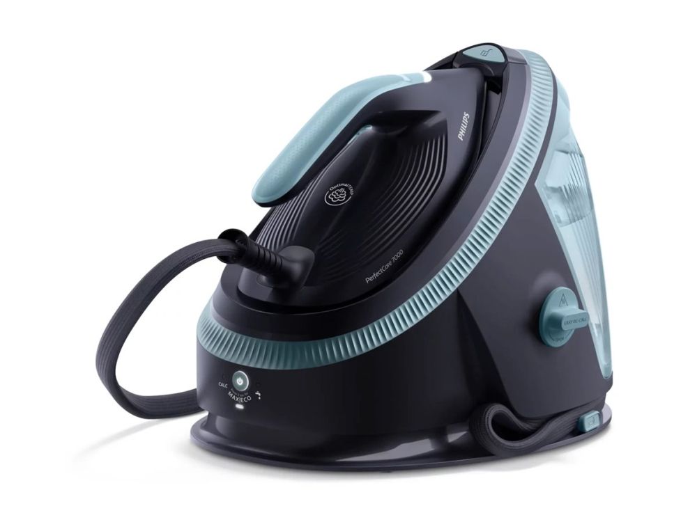 Philips Dampstrygejern PerfectCare 7000 Series PSG7200 - steam generator iron - sole plate: SteamGlide Elite billede 3
