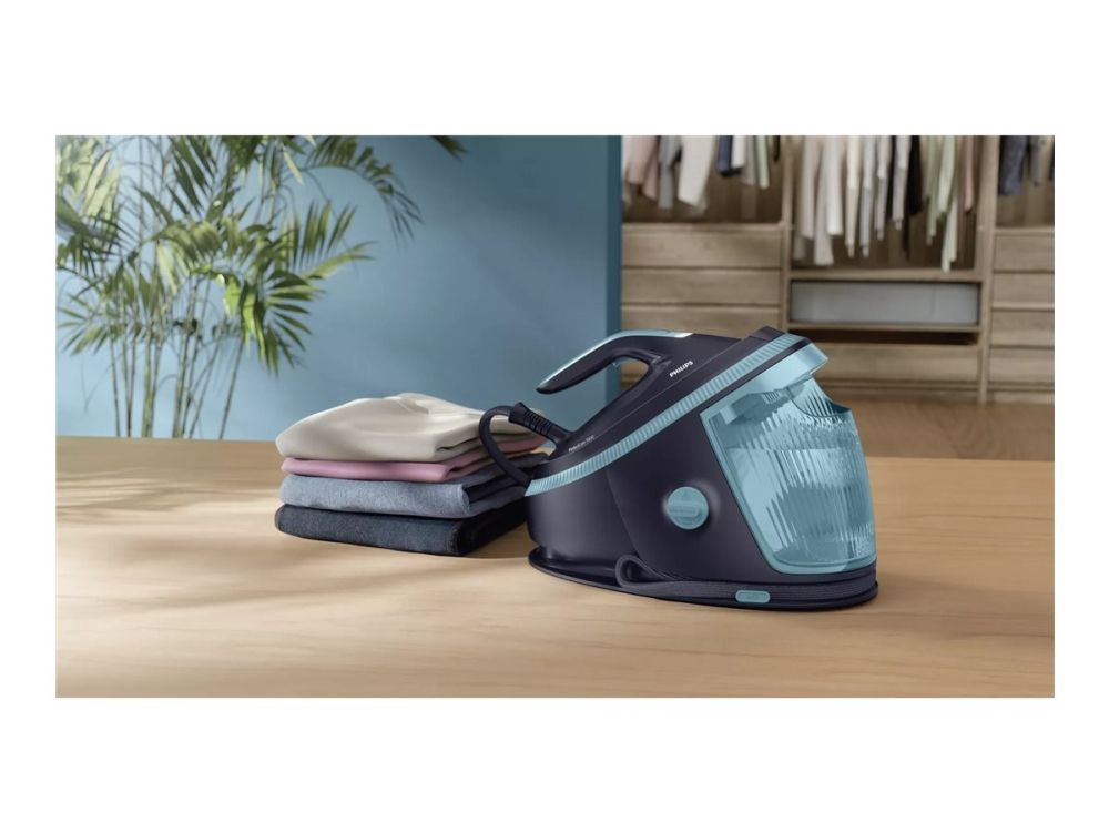 Philips Dampstrygejern PerfectCare 7000 Series PSG7200 - steam generator iron - sole plate: SteamGlide Elite billede 2