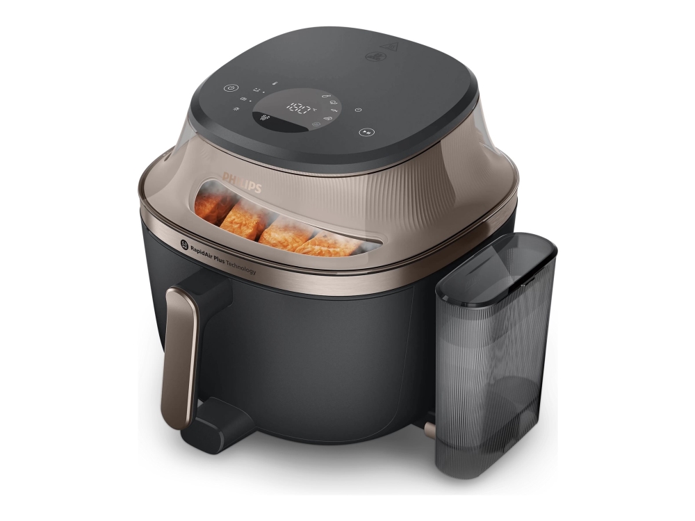 Philips 5000 Series NA547 - Varmluftsrister - 7.2 liter - 2000 W - guld