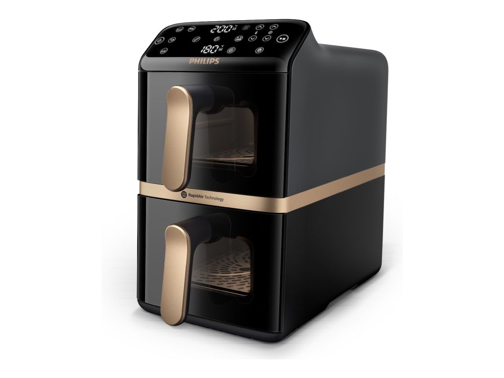 Philips 4000 Series NA462 - double hot air fryer - black/dark grey