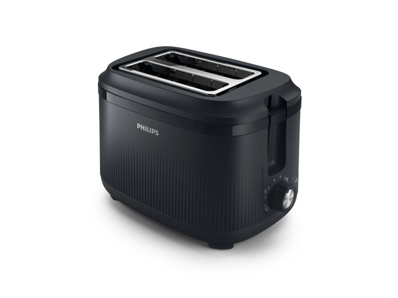Philips 3000 series HD2511/90, 2 skive(r), Sort, Plast, Knapper, Dreje, 830 W, 220-240 V