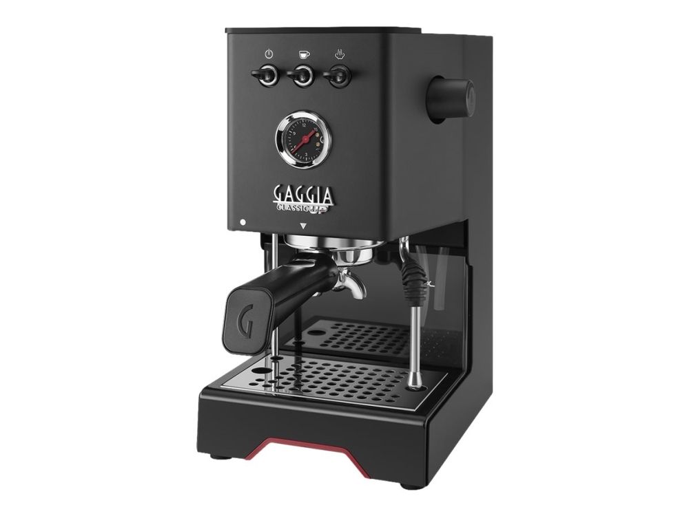 Gaggia Classic Up EG2500 - coffee machine with milk frother - 15 bar - black stainless steel