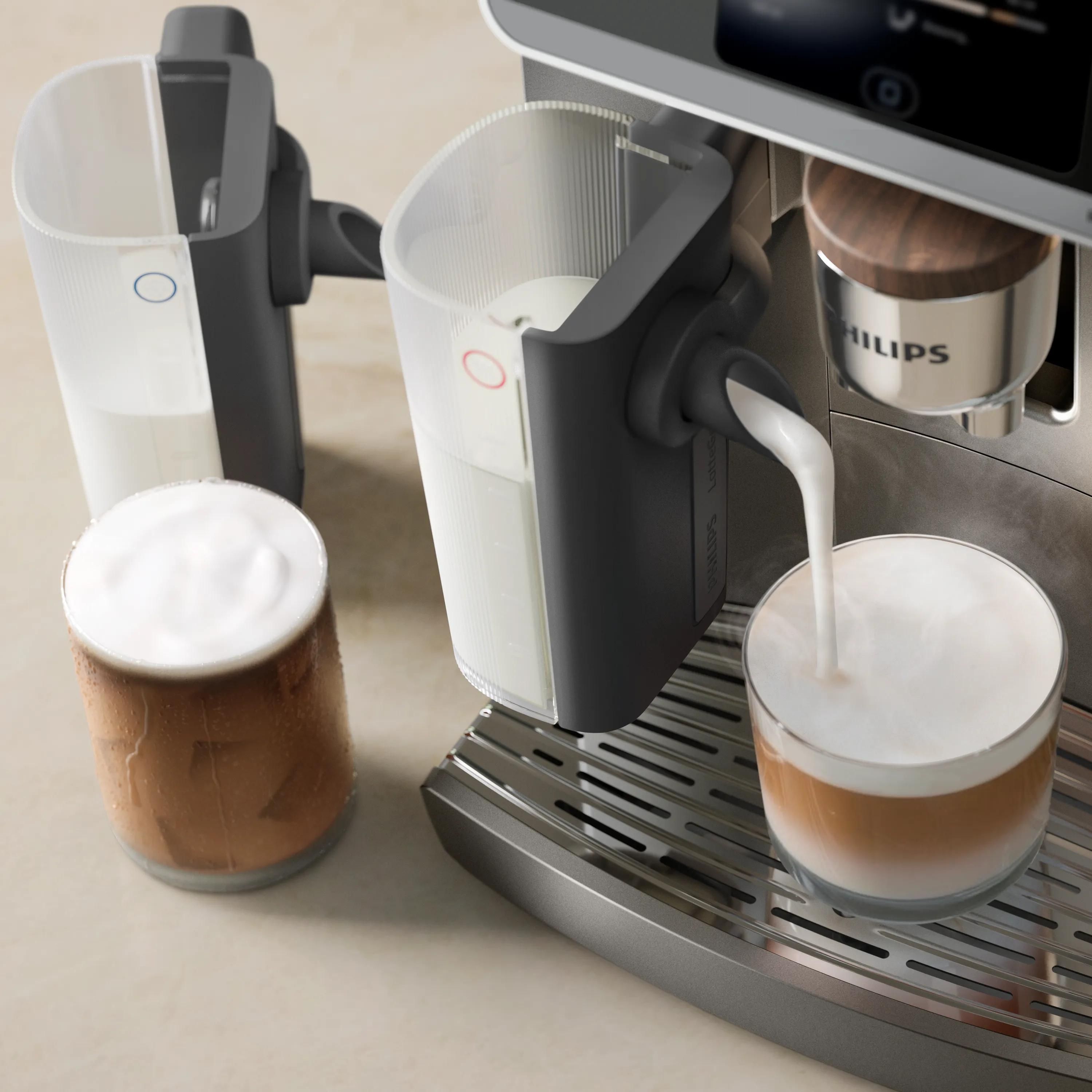 Philips EP8757/92, Espressomaskine, 1,9 L, Kaffebønner, Indbygget kværn, 1500 W, Grå billede 4