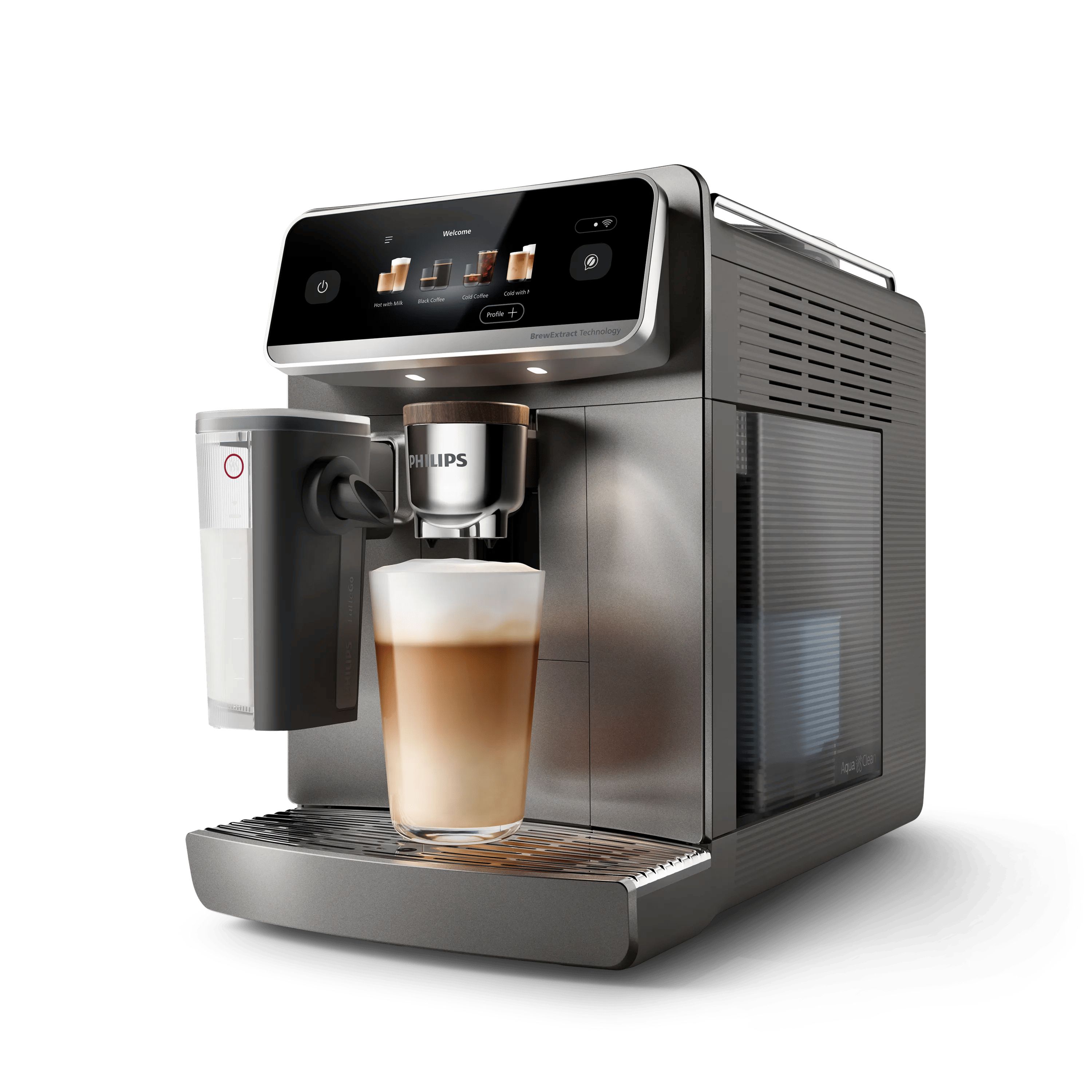 Philips EP8757/92, Espressomaskine, 1,9 L, Kaffebønner, Indbygget kværn, 1500 W, Grå billede 3