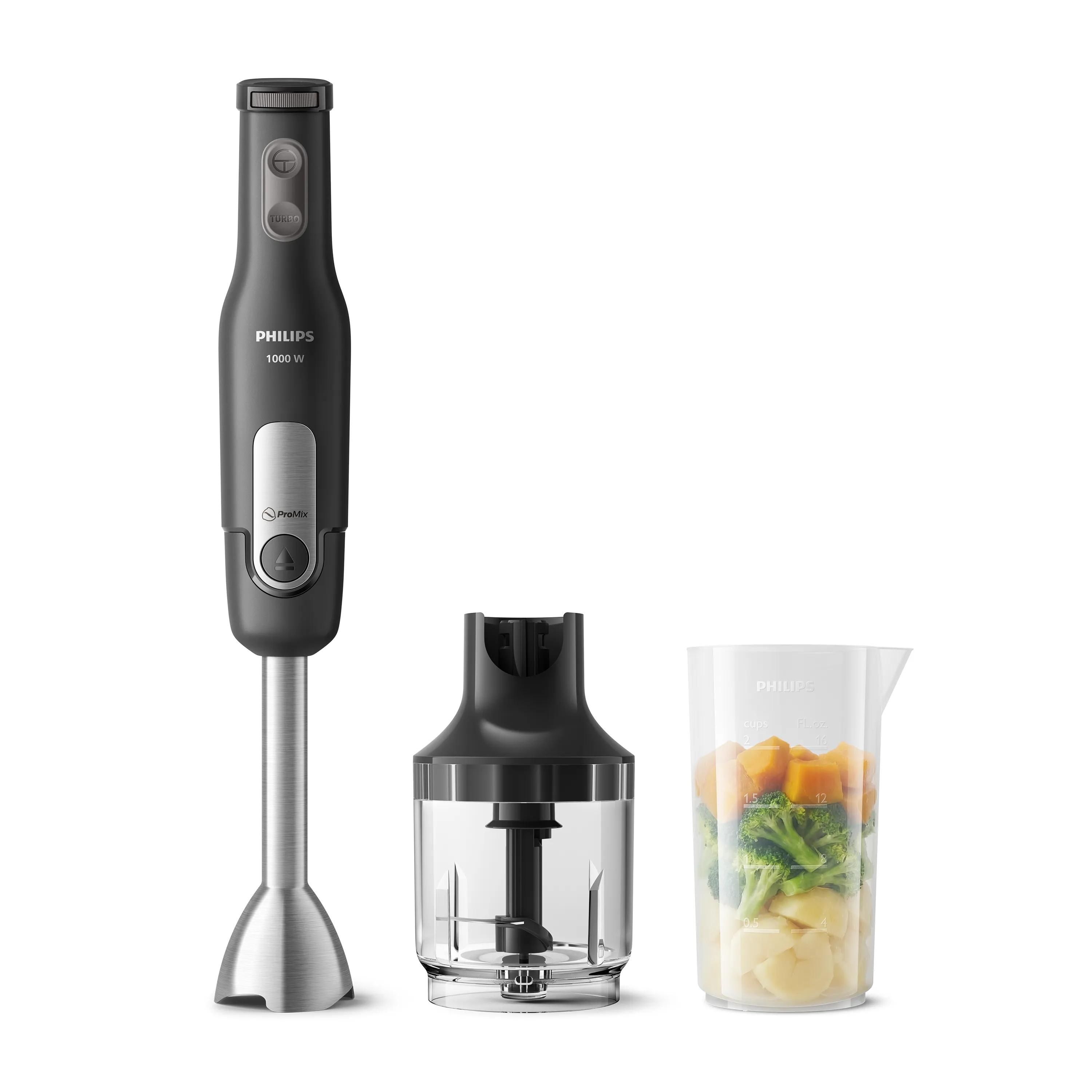 HR2562/00 EU HANDBLENDER 1000W+CHOPPER billede 1