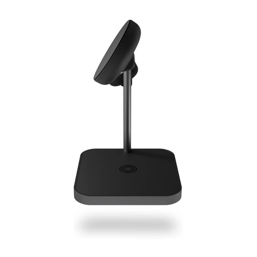 Zens Office Charger Pro 3 Magsafe/Qi2 trådløs oplader, sort billede 4