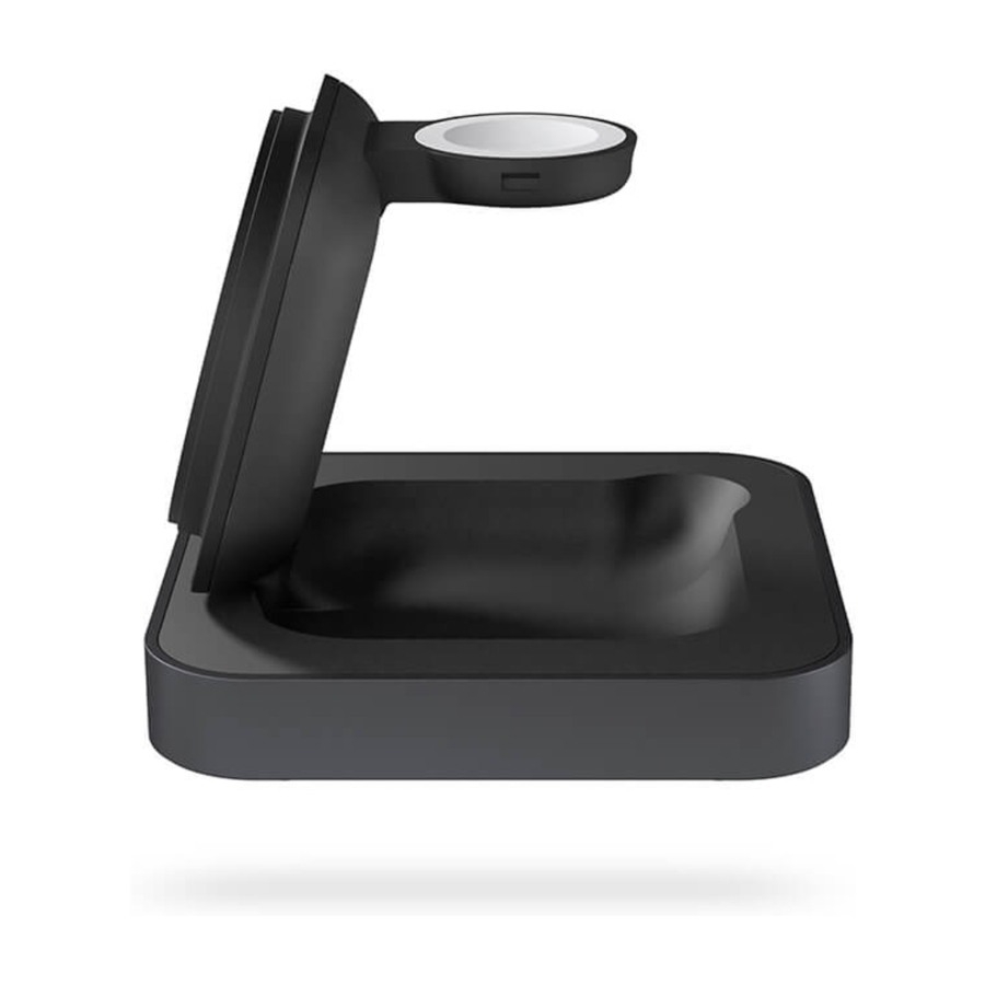 Zens Nightstand Charger Pro 2 Magsafe/QI2 trådløs oplader, sort billede 3