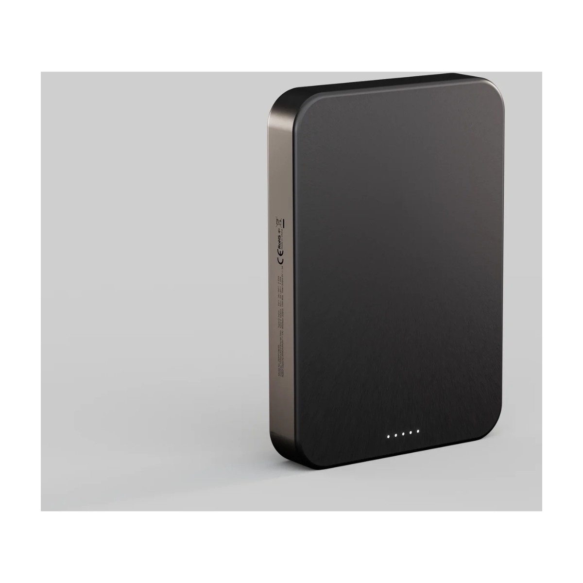 Zens Powerbank Pro 1 Slim Qi2 10 000 mAh magnetisk powerbank, sort billede 4