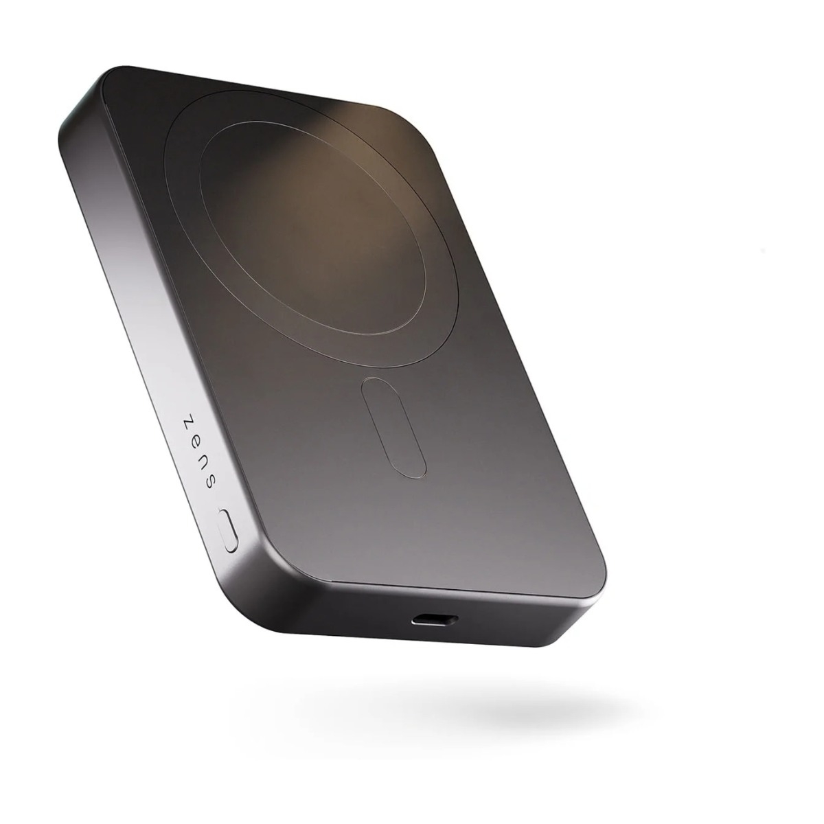 Zens Powerbank Pro 1 Slim Qi2 10 000 mAh magnetisk powerbank, sort billede 1