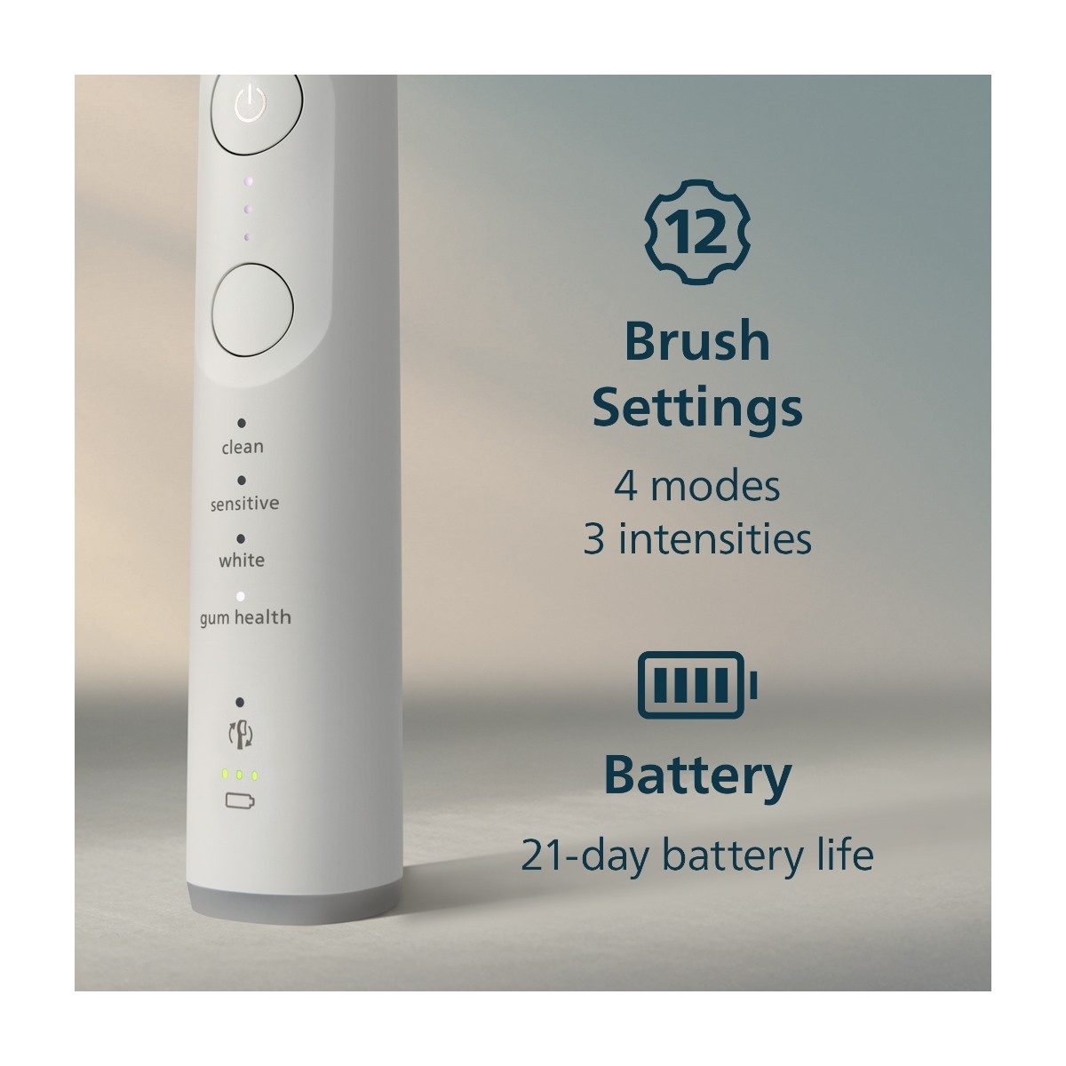 Philips Sonicare Series 7100 elektrisk tandbørste, hvid billede 2