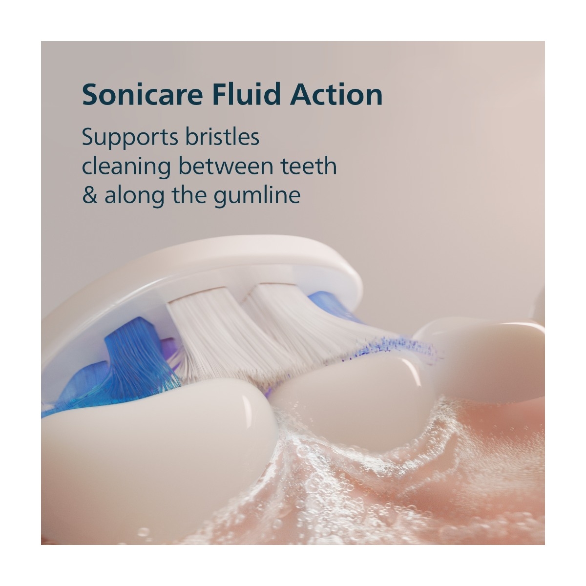 Philips Sonicare 6100 elektrisk tandbørste, hvid billede 4
