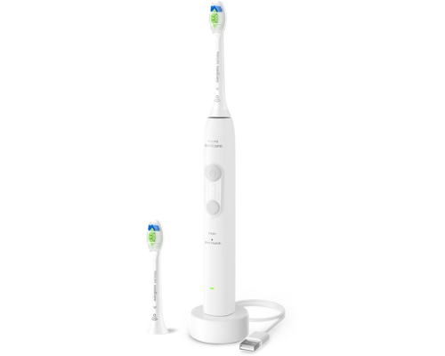 Philips Sonicare 4100 HX4042/41 elektrisk tandbørste, hvid billede 2