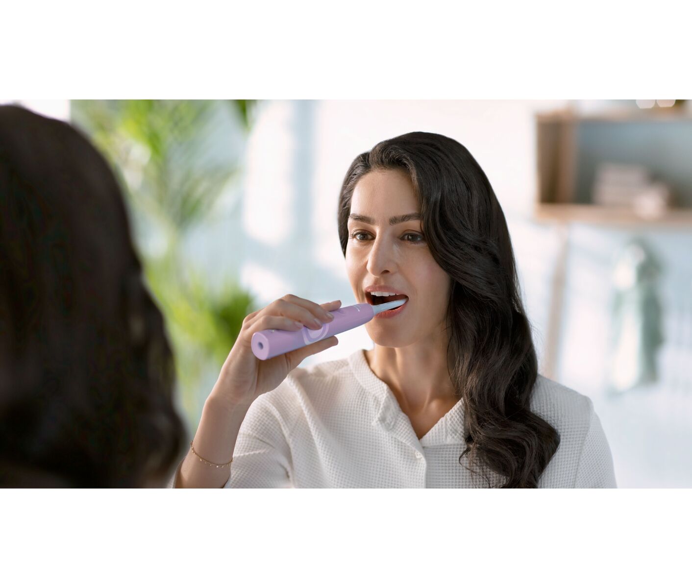 Philips Sonicare 4100 Series Purple Eltandbørste billede 4