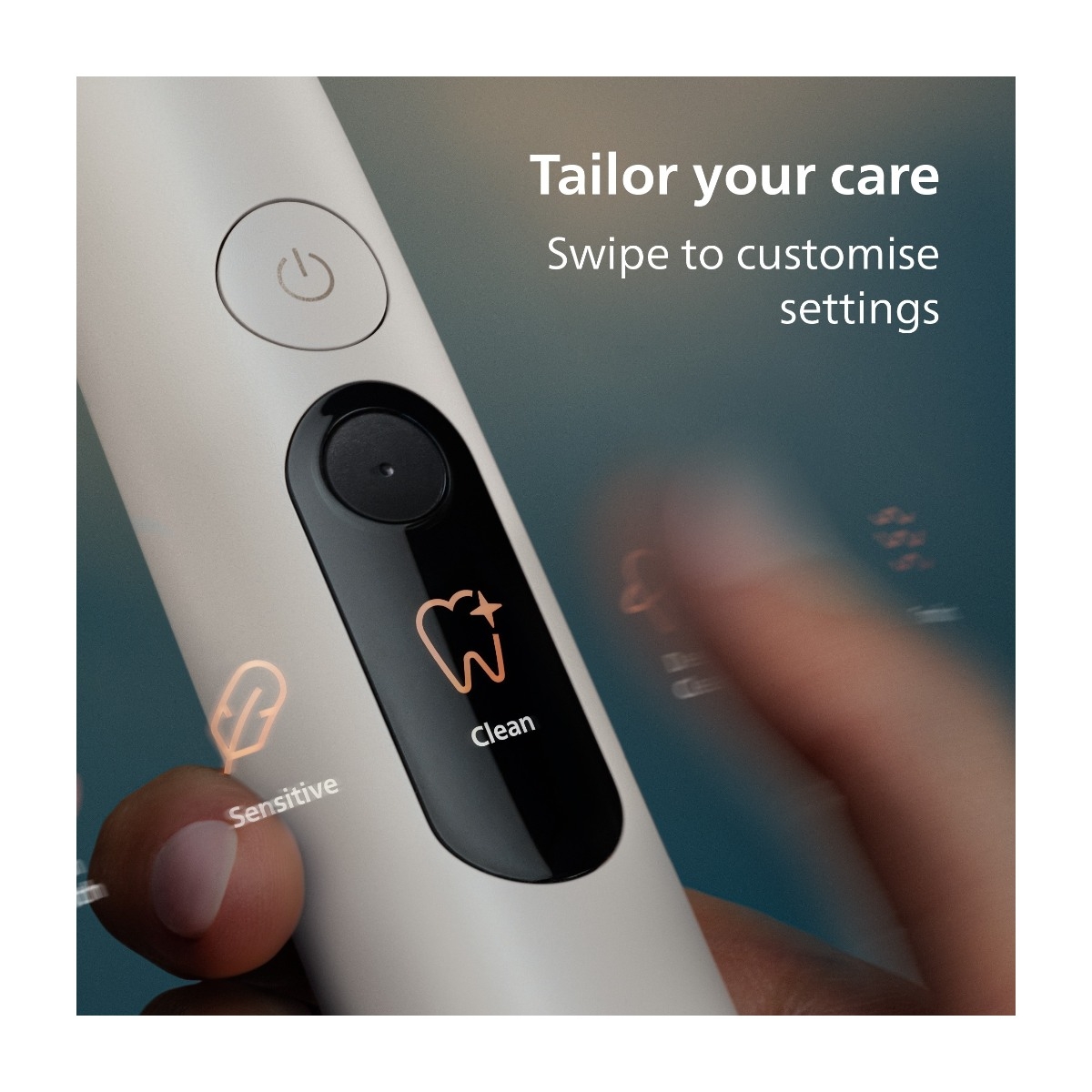 Philips Sonicare DiamondClean 8500 elektrisk tandbørste, hvid billede 4