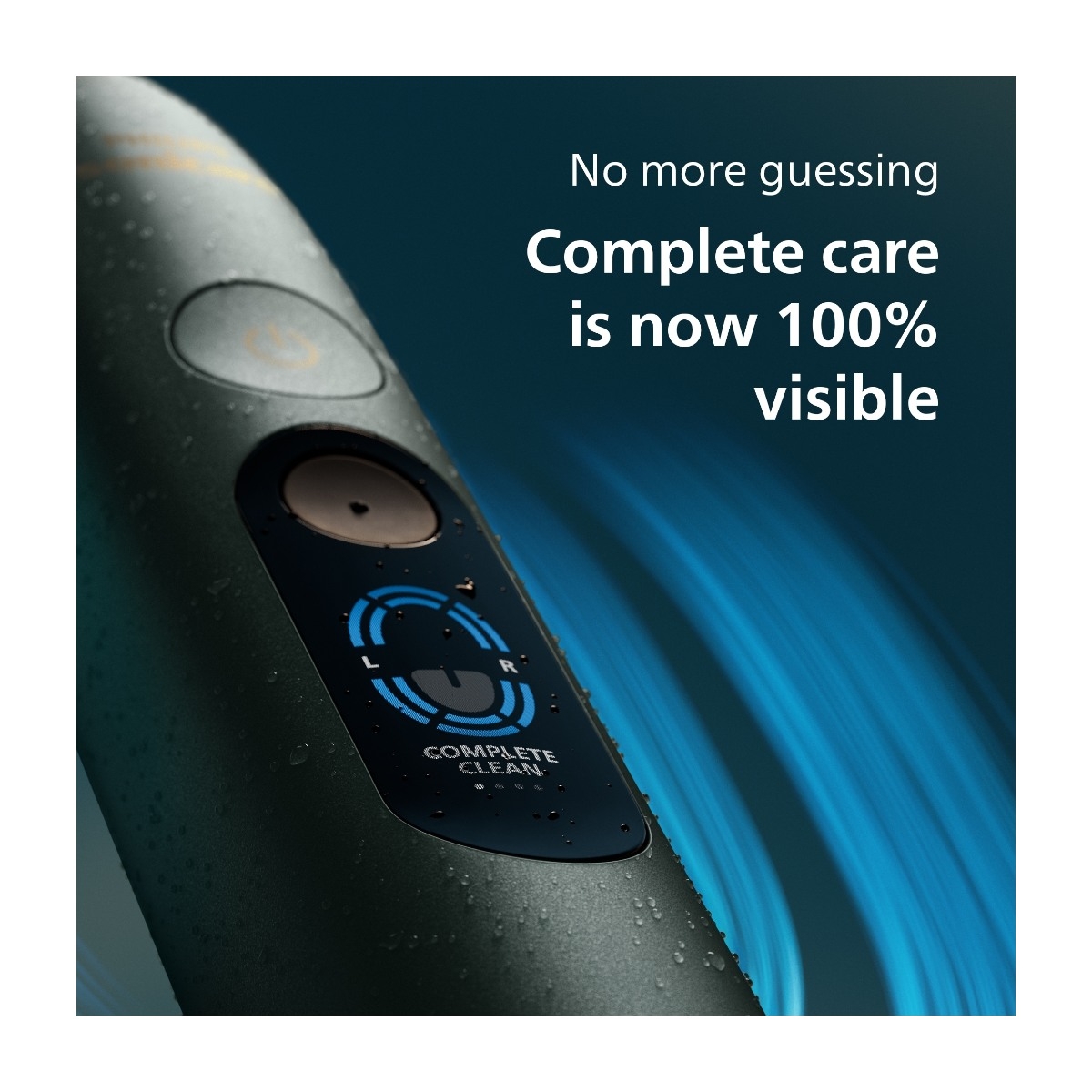Philips Sonicare DiamondClean 9000 HX9213/84 elektrisk tandbørste, mørkegrøn billede 2