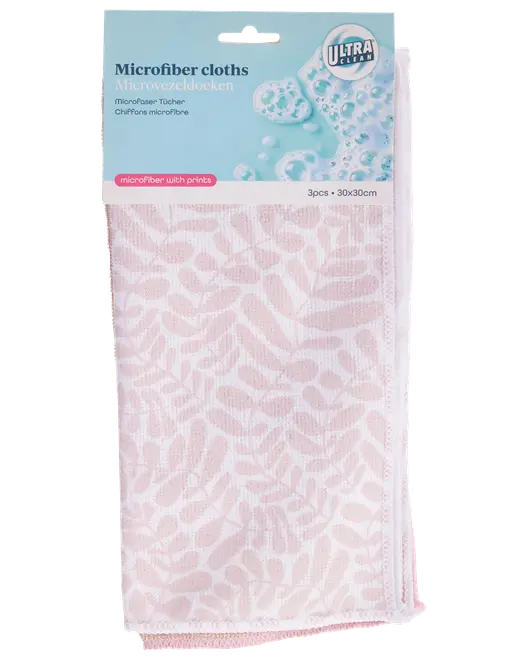 Mikrofiberklud 30x30 cm 3-pak billede 4