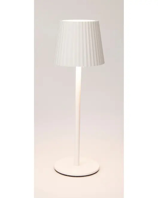 Bordlampe med touch - hvid billede 4