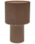 Bordlampe med fløjl billede 3