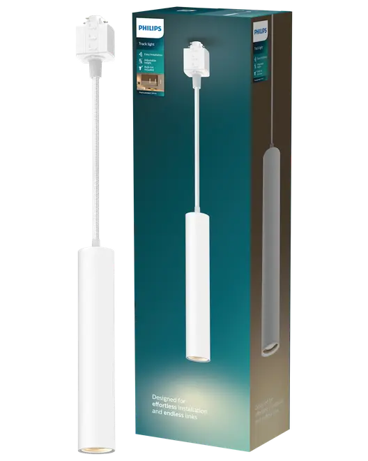 Philips EasyLink Paxie pendel hvid billede 4