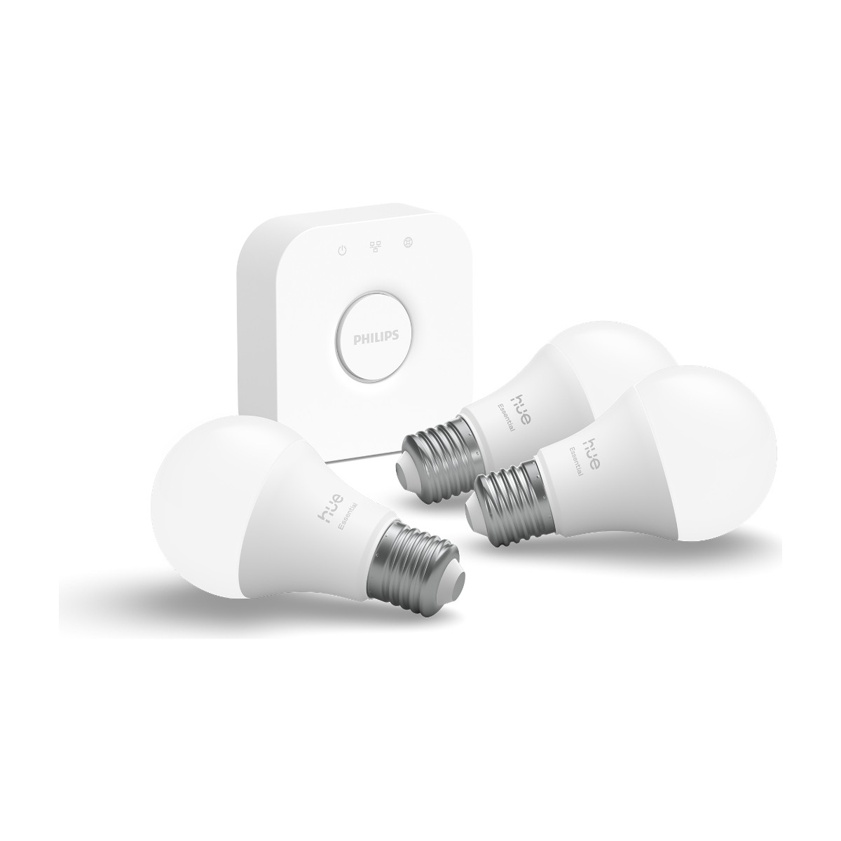 Philips Hue Essentials LED pærer 8W, E27 (3 pak) billede 3