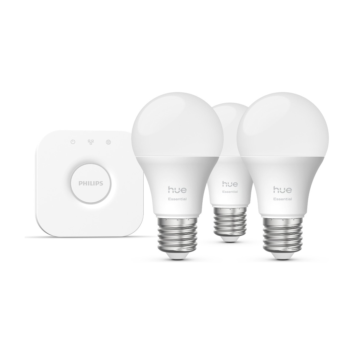 Philips Hue Essentials LED pærer 8W, E27 (3 pak) billede 2