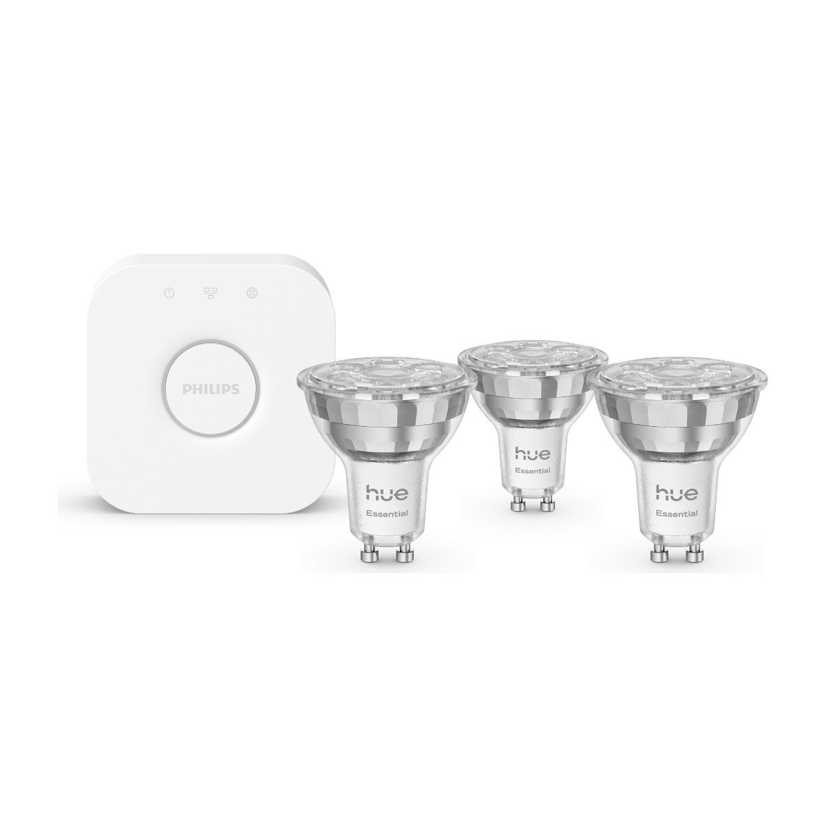 Philips Hue Essentials LED pære 3W GU10 (3 stk) billede 2