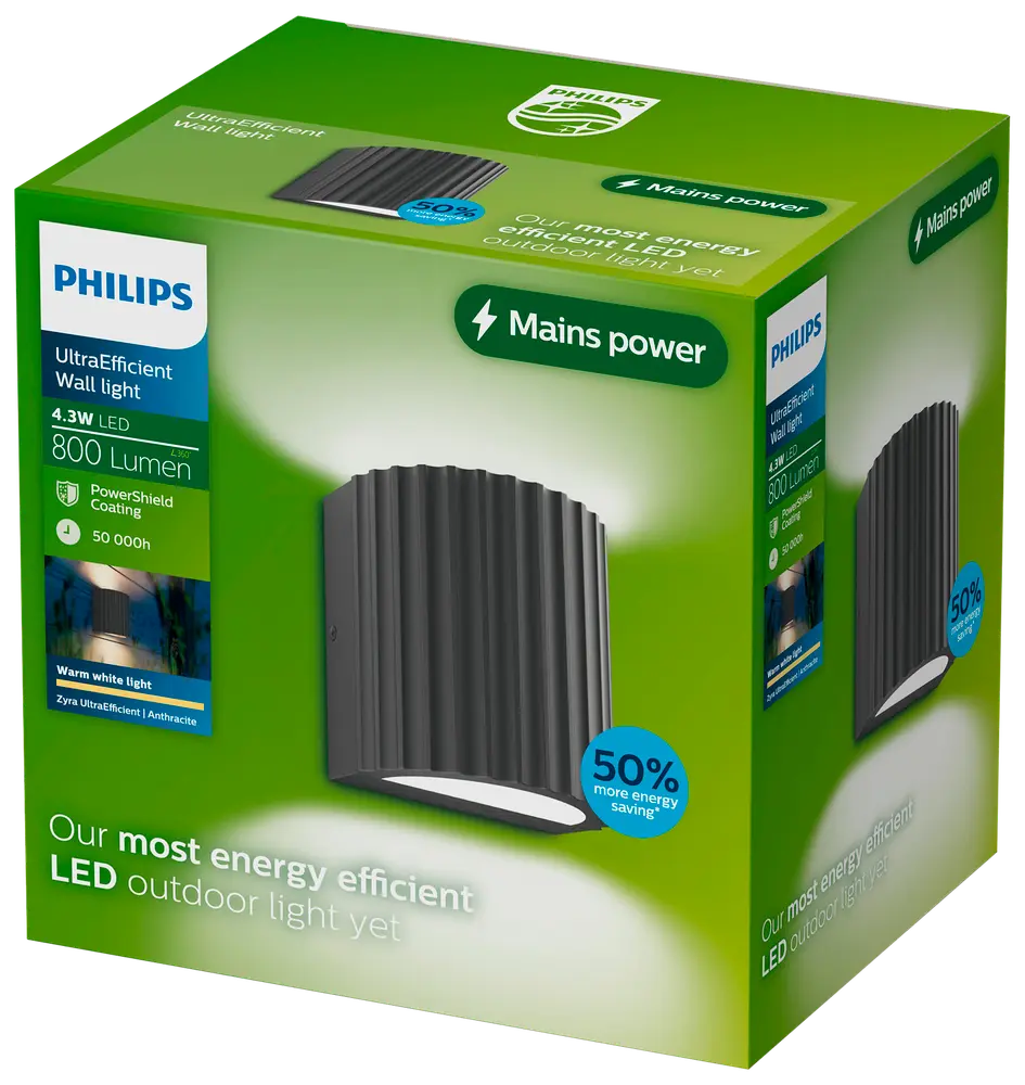 Philips Zyra væglampe billede 2