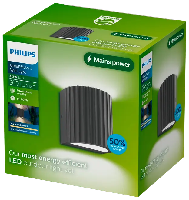 Philips Zyra væglampe billede 1